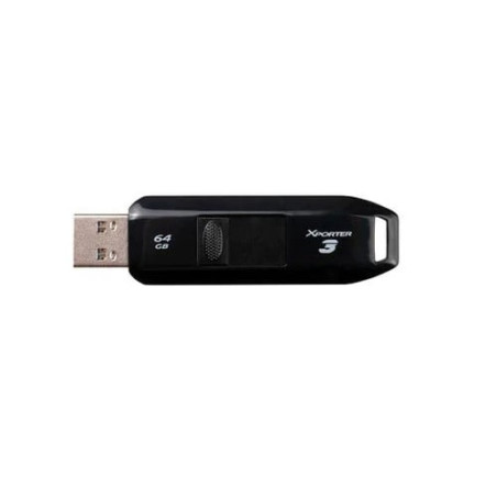 Pen drive 64gb patriot xporter 3 a 3.2 gen 1 nero [psf64gx3b3u]