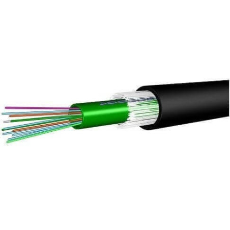 Cavo ottico draka 12 fibre om3 per interni/esterni 10gbit verde [60019481]