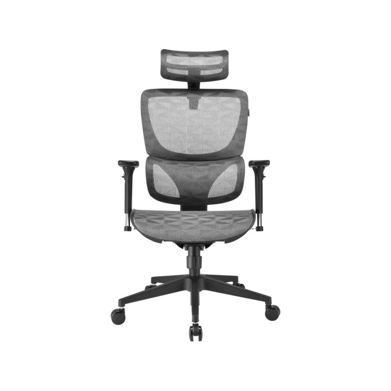 Sedia da ufficio sharkoon officepal c30m grigio [4044951038565]