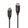 Cavo lindy fibra ottica hdmi a hdmi 10m nero [38510]