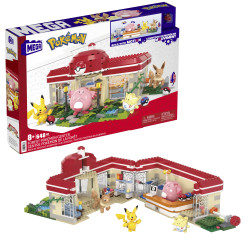 Set da costruzione megabloks poke'mon costruttore di avventure