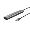 Hub usb trust tipo 3.2 gen1 7porte grigio [24967]