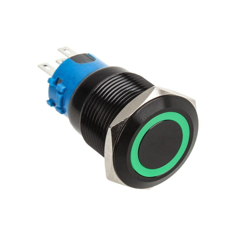 Accessorio dimastech interruttore antivandalismo per case pc 19mm