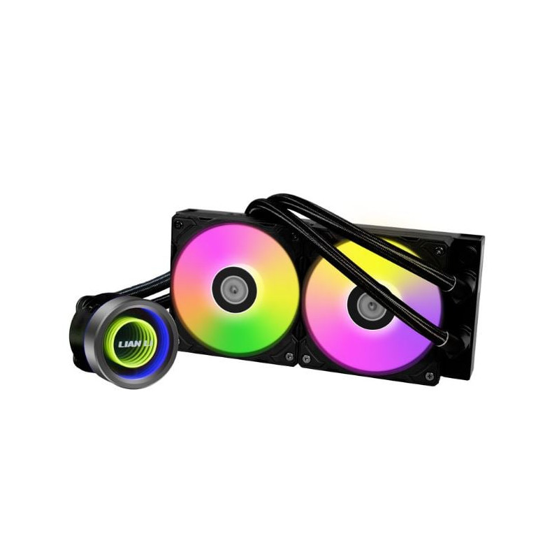 Dissipatore cpu a liquido lian li galahad ii 240mm trinity argb-nero