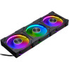 Ventola 120x120 phanteks d30 pwm 120mm drgb 3pz nero [ph-f120d30_drgb_pwm_bk01_3p]