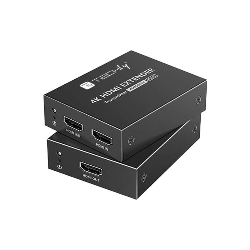Extender hdmi techly idata ext-465p 4k/60hz su cavo cat.6/6a/50m