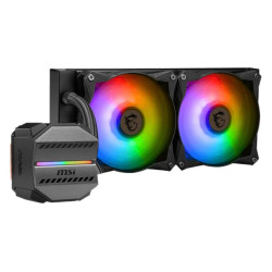 Dissipatore cpu msi mag m240 argb 2x120mm nero [306-7zw4r14-813]