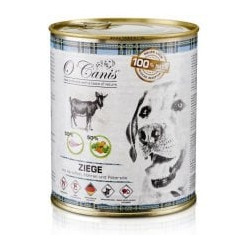 Cibo umido o'canis per cani in scatola capra con patate 800 g