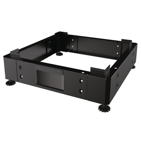 Zoccolo 600x800mm techly per armadi rack nero