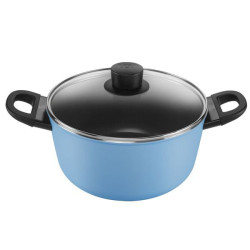 Casseruola ballarini a 2 manici 24cm blu [1010809]