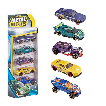 Modellino zuru metal machines 5 auto 1:64 multicolore [wnmmhs0cc007978]