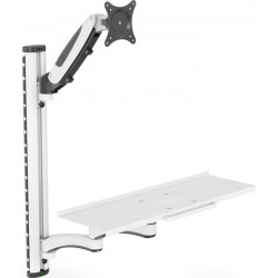 Supporto murale digitus da-90451 universale per monitor/tastiera/mouse