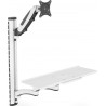 Supporto murale digitus da-90451 universale per monitor/tastiera/mouse
