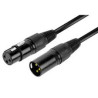 Cavo xlr m-f karma 10m nero [rdm c110]