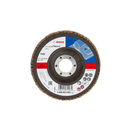 Disco abrasivo bosch standard per metallo 125mm [2608603716]