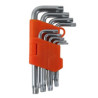 Chiavi torx t10/50 pz.9 c/foro cv corte alte 01976 [alte ]