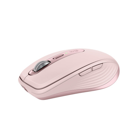 Mouse logitech mx anywhere 3s wireless/bluetooth 8000dpi rosa [910-006931]