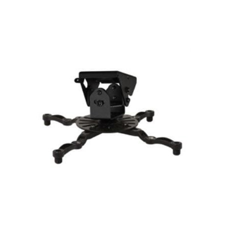 Supporto proiettore b-tech system 2 da soffitto 25kg nero [1mbtp005]