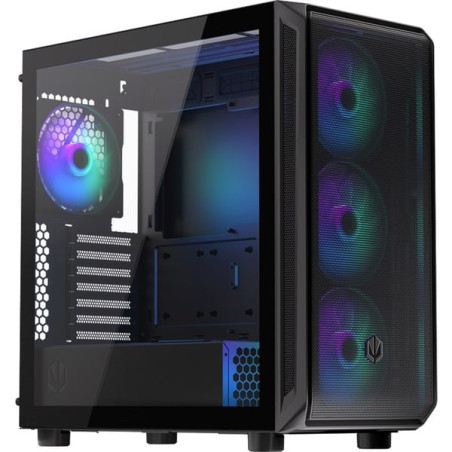 Case endorfy arx 700 argb vetro temperato nero [ey2a013]