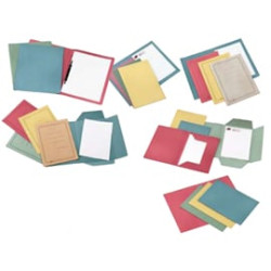 Cartellina a 3 lembi cartotecnica del garda con stampa 50pz rosa