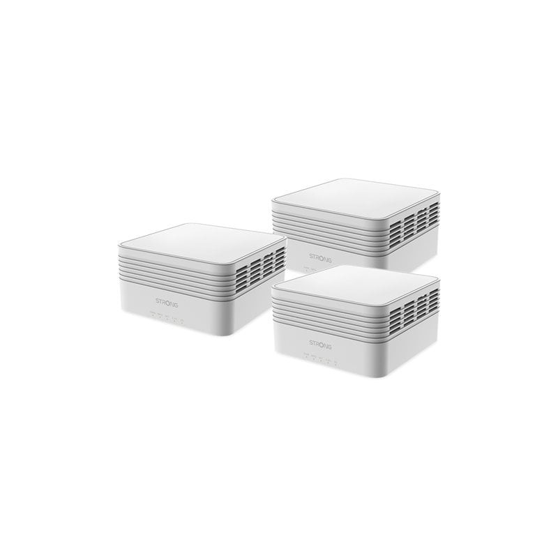 Access point strong mesh ax 3000 wireless wi-fi 6 bianco 3pz