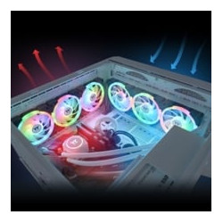 Ventola 140x140mm thermaltake swafan ex14 3pack [cl-f168-pl14sw-a]