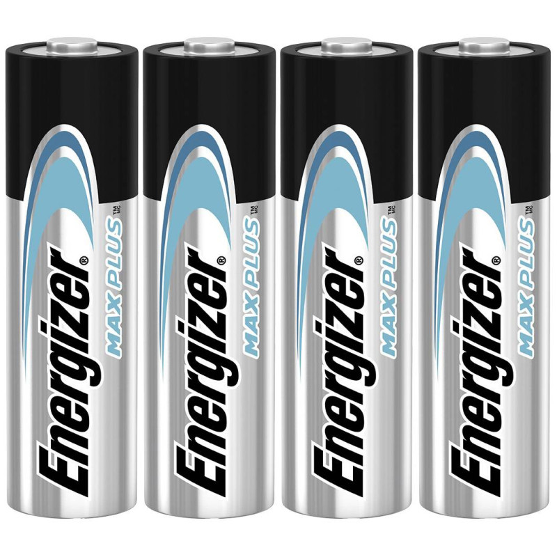 Batteria aa energizer max plus 1.5v monouso alcalina 4pz [437307]