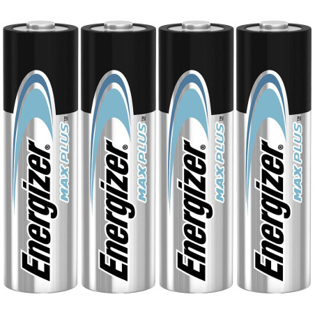 Batteria aa energizer max plus 1.5v monouso alcalina 4pz [437307]