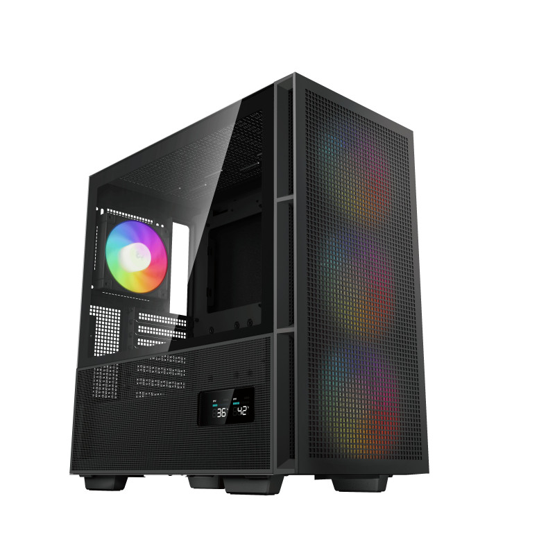 Case deepcool ch560 digital atx/eatx/micro atx/mini-itx argb
