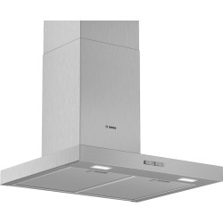 Cappa aspirante bosch serie 2 a parete 590m3/h classe a acciaio inossidabile