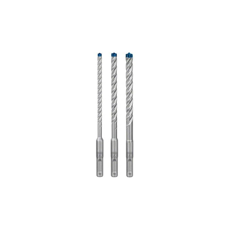 Set punte da trapano bosch expert sds-plus-7x a percussione