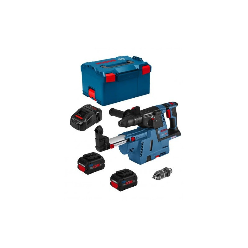 Martello perforatore bosch gbh 18v-26 f a batteria 18v blu/nero