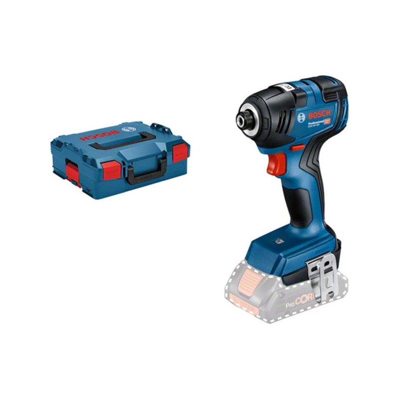 trapano avvitatore bosch gdr 18v-200 professional a batteria