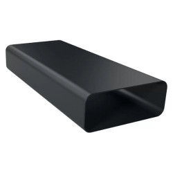 Condotto piatto bosch accessorio per cappa 1m nero [hez9vdsm2]