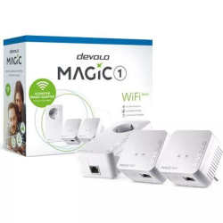 Powerline devolo magic 1 wifi mini kit multiroom bianco [8570]