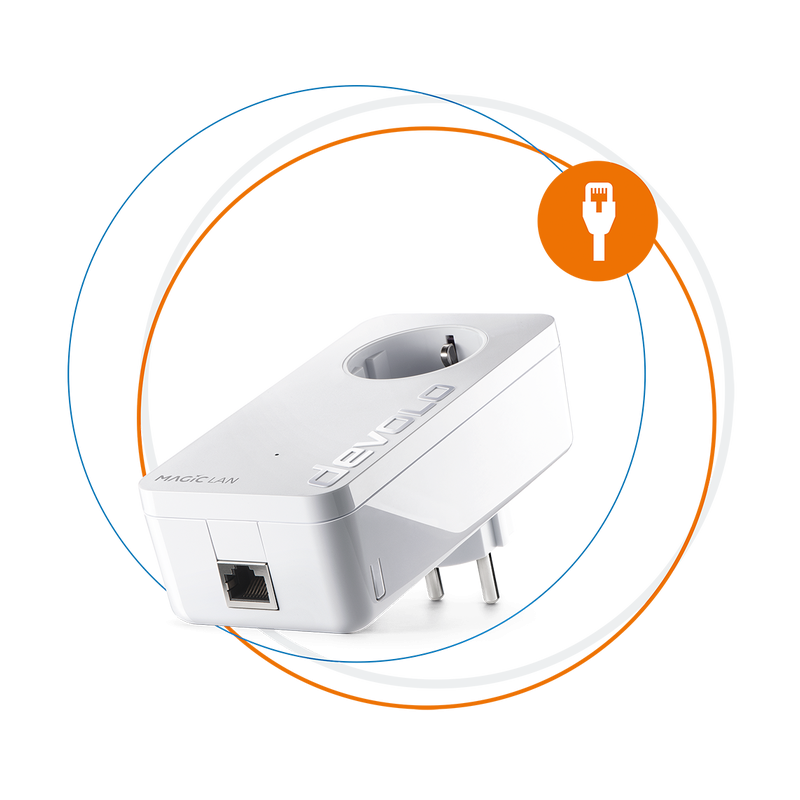 Powerline devolo magic 2 lan 1-1-1 bianco [8252]