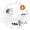 Powerline devolo magic 2 lan tripla + starter kit bianco [8510]