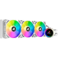 Dissipatore cpu a liquido sharkoon s90 rgb aio 360mm con 3 ventole