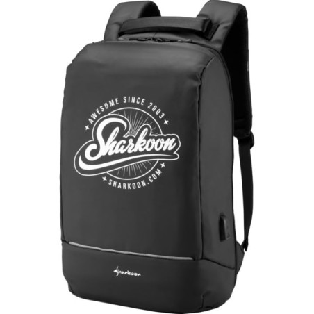 Zaino sharkoon backpack 16l nero [4044951028412]