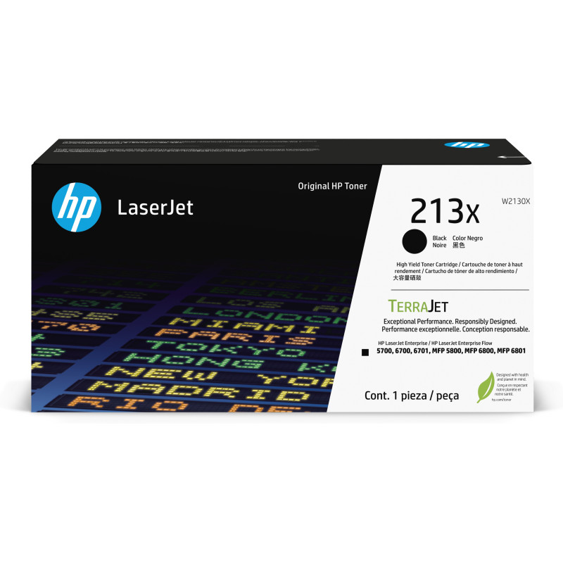 Toner hp laserjet 213x nero [w2130x]