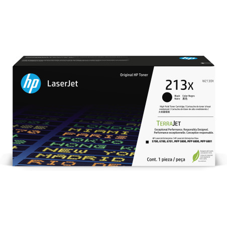 Toner hp laserjet 213x nero [w2130x]
