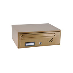 Casellario postale acciaio zincato orizzontale 1 posto