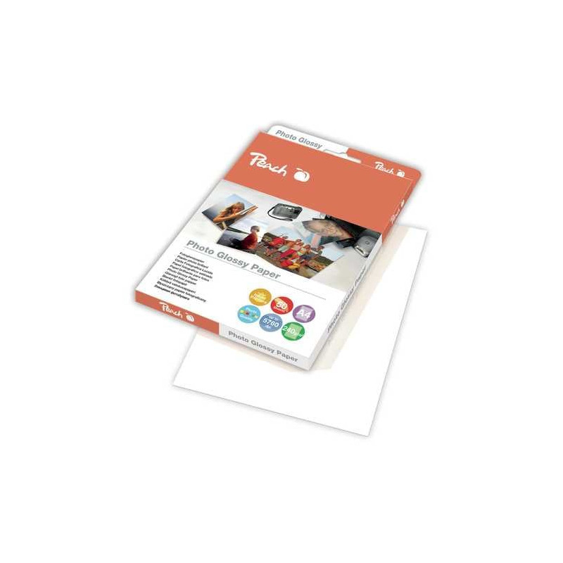 Carta fotografica peach lucida a4 240 gsm 50 fogli [313619]