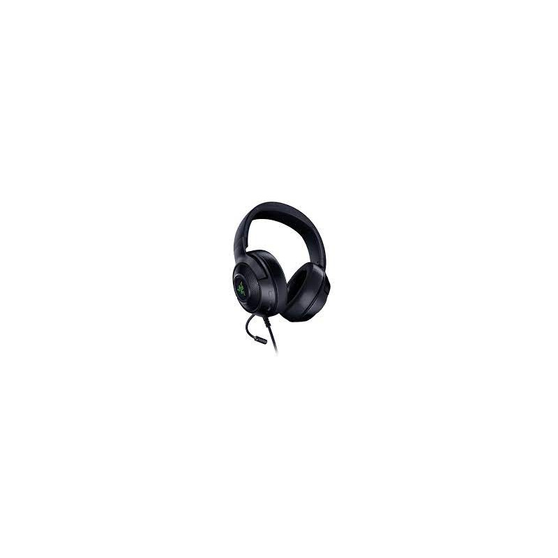 Cuffie da gioco razer kraken v3 x cablato a padiglione giocare usb