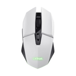 Mouse trust 110 felox gaming wireless 4800dpi bianco