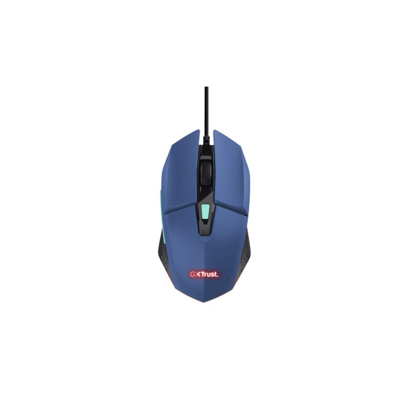 Mouse trust gxt 109 felox gaming wired 6400dpi blu