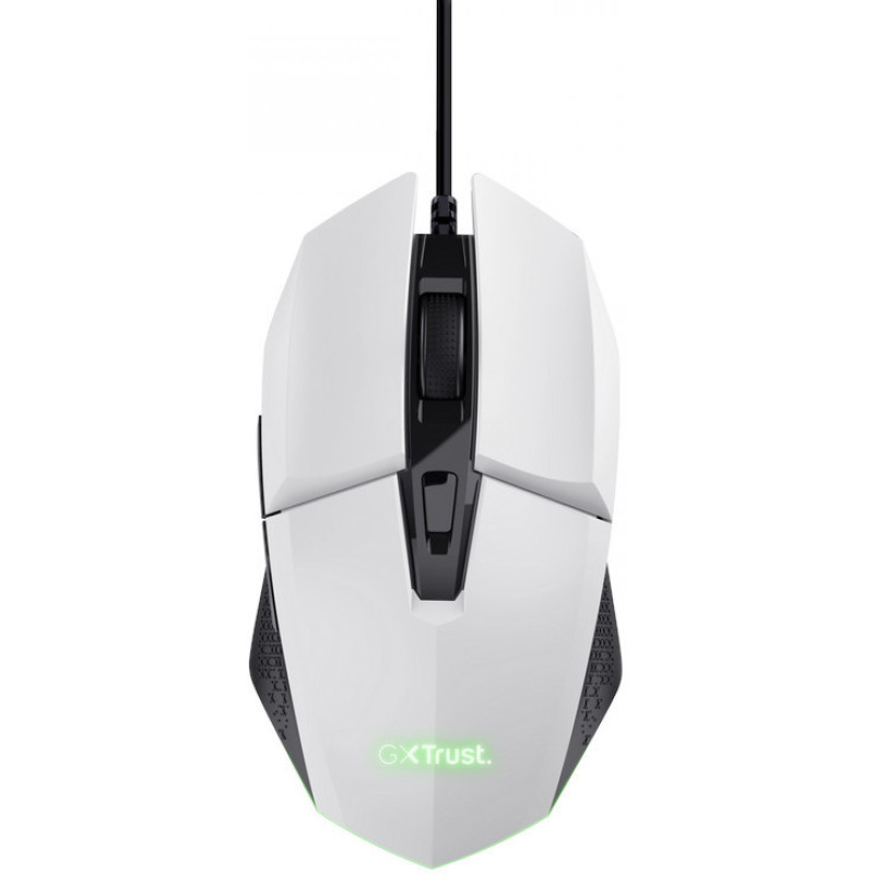 Mouse trust gxt 109w felox gaming wired 6400dpi bianco [25066]