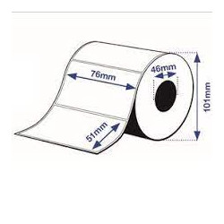 Etichette fustellate lucide epson 76x51mm 535-etichette pp matte