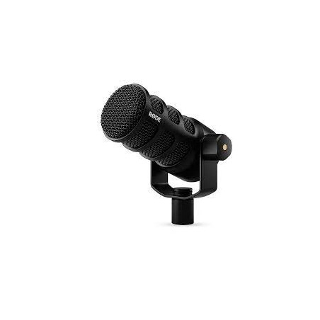 Microfono usb rode podmic per trasmissione dinamica xlr nero [podmicusb]