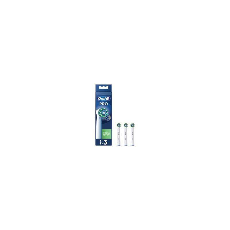 Testina per spazzolino oral-b pro cross action bianco 3pz [80730883]